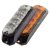 Flashing light with 4/6 flash heads in Orange | 9-36V | ECE R65