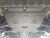 Skid plate Mercedes B class from model year 2012-2017