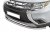 Bull bar with 6 LED position lights for Mitsubishi Outlander 2016-