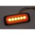 LED Flashing Light with Halo Ring in White, Red and Orange | ECE R65/R10/R91 | 12-24V