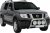 Low bull bar for Nissan Navara D40 Facelift 2010-2015