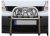 Stainless steel bull bar for 2 auxiliary lights for Opel Vivaro 2002-2014