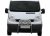 Stainless steel bull bar for 2 auxiliary lights for Renault Trafic 2002-2014