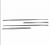 Stainless steel side moldings for Skoda Karoq from 2018-