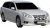 Extra light bracket for Subaru Legacy from 2010-
