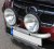 Extra light bracket in Aluminum for 2 extra lights for Subaru XV 2012-2015