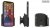 Brodit phone holder - Adjustable holder for skin | Width: 75-89 mm | Depth: 8-12 mm