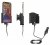 Mobile phone holder with built-in charger