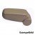 Imitation leather armrest for Mini Cooper 3d (F56) 2014-