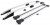 Roof rail package Subaru XV from 2012-2017