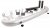 Aluminum extra light bracket for Mitsubishi ASX from 2014-