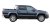 Total Arc - Flatbed with long load rack for VW Amarok 2011-/2017-