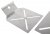 Roof mounts for warning light ramp for Volkswagen Amarok from 2011-2020