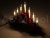 Advent candle holder with USB plug 12/24V