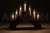 Advent candle holder with USB plug 12/24V