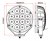 Dimensions for LED Extra Light 9