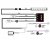 Wiring diagram for relay kit for Lazer LED light bar with position light.