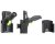 Brodit Holder for Zebra TC701 with pistol grip - Adjustable tilt swivel