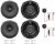 Front speakers for the 2016–2019 Volkswagen Multivan T6