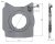 Swivel seat base for Iveco Daily (2022 and later) | Suspended Driver's Seat - LHD (Electric parking brake)