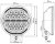 Auxiliary Light Herox9+ (PowerTouch) | Ledson 9 Driving Light