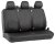 Heavy-duty seat covers for the rear seats for Volkswagen Transporter T7 from 2024-
