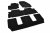 Car mats Ford Galaxy from 2006-2010 - 7-seater