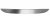 Rear guard, brushed stainless steel for Mazda CX-3 2015-