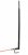 Digital antenna with extension cable for wireless rear view camera or monitor