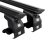 Roof rack Fiat 500X from 2015- | Black | For cars without roof rails