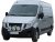 Stainless steel extra light bracket for Nissan NV400 from 2011-