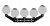 Extra light bracket Glad 5 extra light