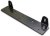Extra light holder in black lacquered aluminum for 2 extra lights (max 240 mm)