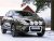 Aluminum bull bar for 3 extra lights for Nissan Qashqai 2014-