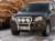 Aluminum bull bar for 3 auxiliary lights for Volkswagen Amarok 2011-/2017-