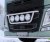 Stainless steel bull bar for 4 extra lights for Volvo FH Version 4