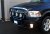 Stainless steel bull bar with black powder coating for 4 auxiliary lights for Dodge Ram 1500 2010-