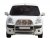 Stainless steel bull bar for 3 extra lights for Renault Kangoo 2008-2013