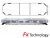 Mega-Flash FX1 - Single row LED flashing light strip 11-30V