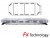 Mega-Flash FX2 - Double-row LED flashing light strip 11-30V