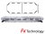 Mega-Flash FX2 - Double-row LED flashing light strip 11-30V