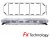 Mega-Flash FX2 - Double-row LED flashing light strip 11-30V