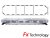 Mega-Flash FX2 - Double-row LED flashing light strip 11-30V