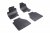 Rubber mats Nissan Navara (D40 facelift double cab) from 2010-2016