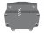 Hatch plate Honda CR-V 2012-2017