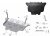 Sketch for skid plate Skoda Kodiaq from 2017-2023