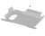 Skid plate Ford Ranger from 2023-