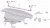 Sketch for skid plate for Nissan NV300 from 2016-
