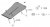 Exploded view for skid plate Porsche Cayenne from model year 2010-2017