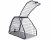 Artfex Dog Cage Medium Low Coupé - Width: 495 mm, Height: 580 mm, Depth: 830 mm